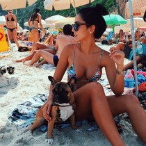 Fuckin on beach cap